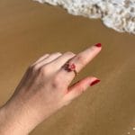 Drehbarer Ring Cuivrée