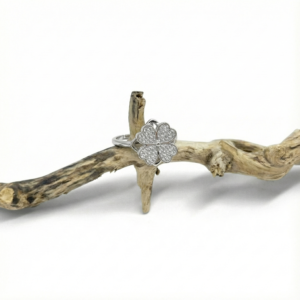 Rotierender Anti-Stress-Ring Gaia Silber
