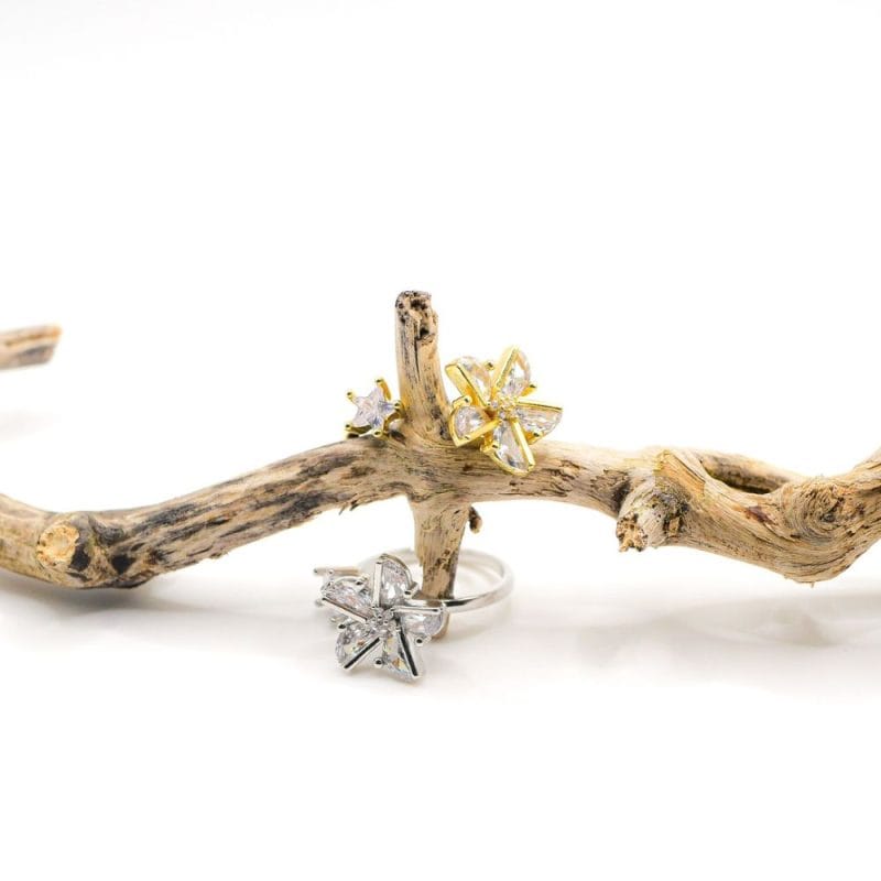 Duo drehbare Ringe Amorilla Gold