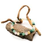 Armband Alaia mehrere Steine _ Rosenquarz - Citrin - Malachit - Grüner Aventurin