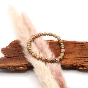 Armband Celeste Roségold aus Unakit