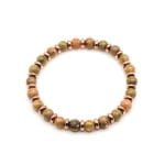 Armband Celeste Roségold aus Unakit weißer Hintergrund