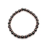 Armband Eva Roségold aus Hämatit weißer Hintergrund