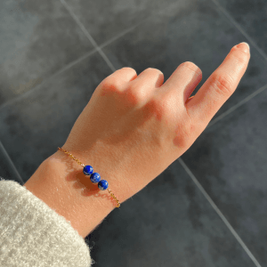 Armband Glücksbringer Lapislazuli