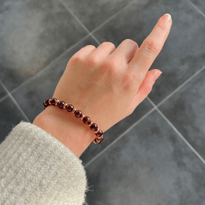 Armband Granat Frau Litho