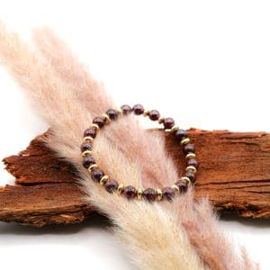 Armband Natursteine Granat