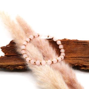 Armband Lena Gold aus Rosenquarz