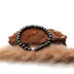 Armband Fiona Silber aus Hämatit
