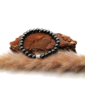 Armband Fiona Silber aus Hämatit